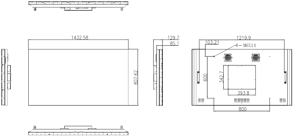 DS-D2065UL-B/Y產(chan) 品尺寸