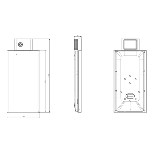海康威視門禁一體機DS-K1T673係列測溫人臉門禁一體機