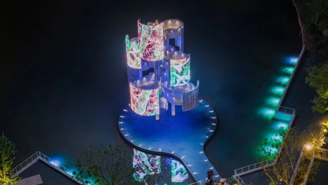 利亞德弧形曲麵顯示屏