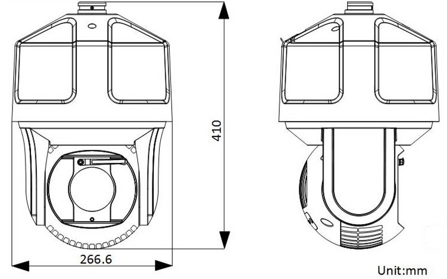 iDS-2VS435-F840(T5)產(chan) 品尺寸