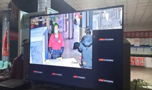 熱成像人體(ti) 測溫攝像機應用場景