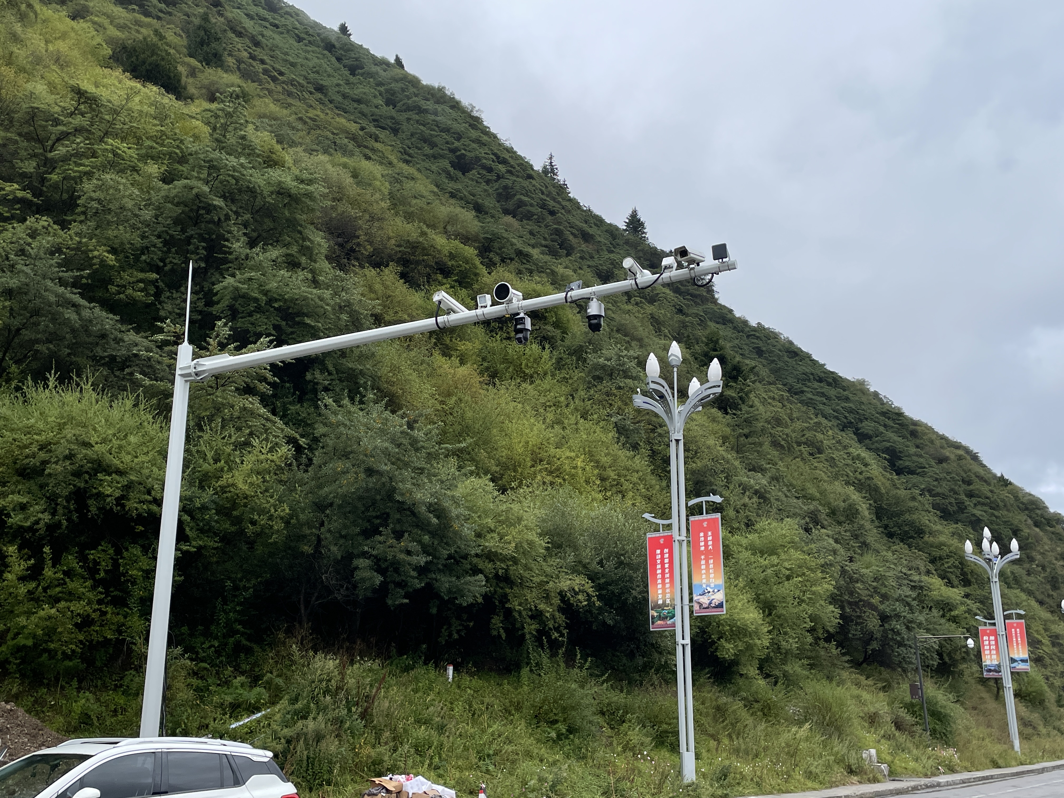 卡口係統安裝效果