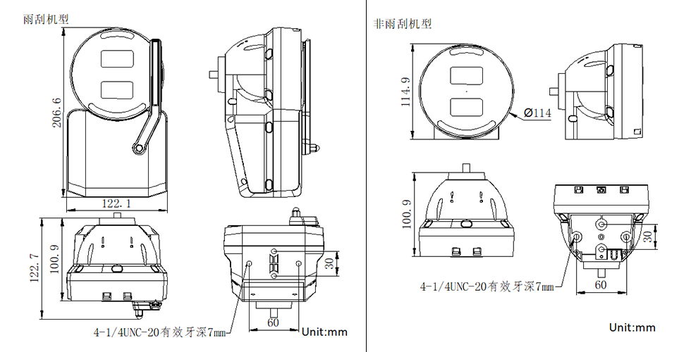DS-2XC6026-L(R)產(chan) 品尺寸
