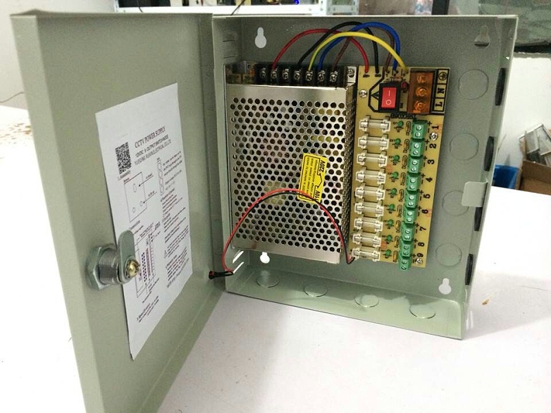 視頻監控係統集中供電