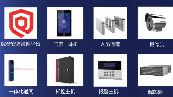 企業綜合安防建設設備