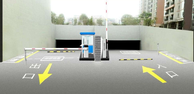 銀行道閘係統安裝