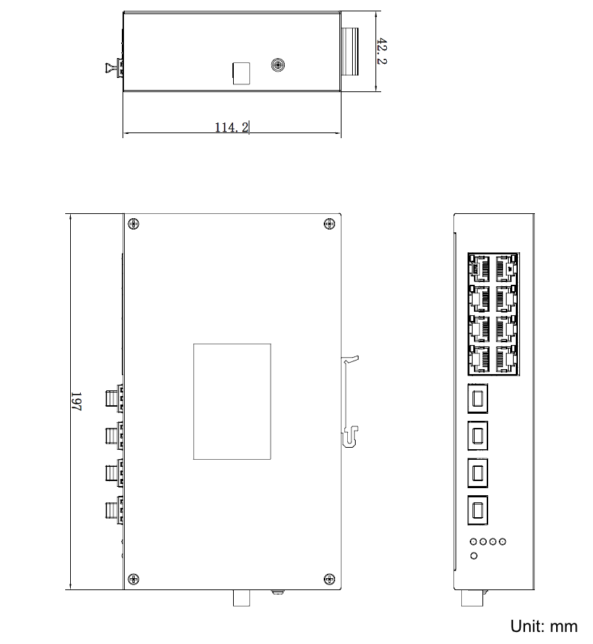 DS-3T1512產(chan) 品尺寸