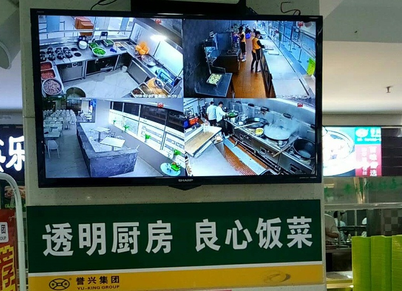 透明廚房綜合安防解決(jue) 方案