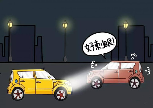 智能抓拍遠光係統