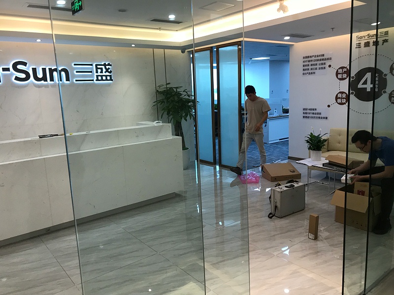 三盛地產(chan) 門禁設備安裝