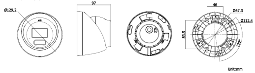 DS-2CD3386FWDV3-LS產(chan) 品尺寸