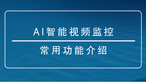 AI智能視頻監控
