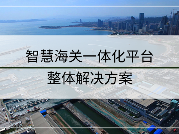 智慧海關一體化平台整體解決方案