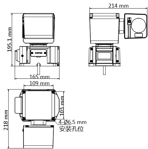 iDS-2DY4C425IX-DW/GLT/G(B)產(chan) 品尺寸 iDS-2DY4C425IX-DW/GLT/G(B)產(chan) 品尺寸