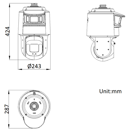 DS-2SK8C144IMX-D/AR/5G(25F1)(P3)產(chan) 品尺寸
