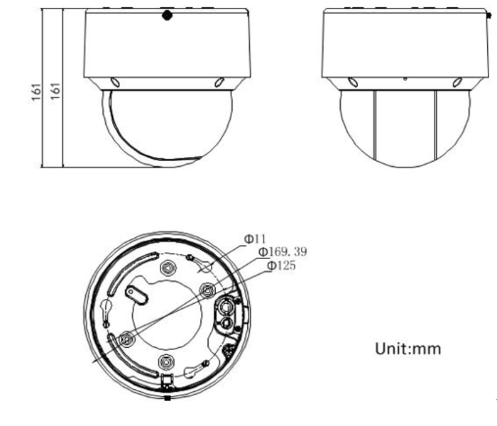 DS-2PT7D20IW-DE(12X)(S6)(B)產(chan) 品尺寸