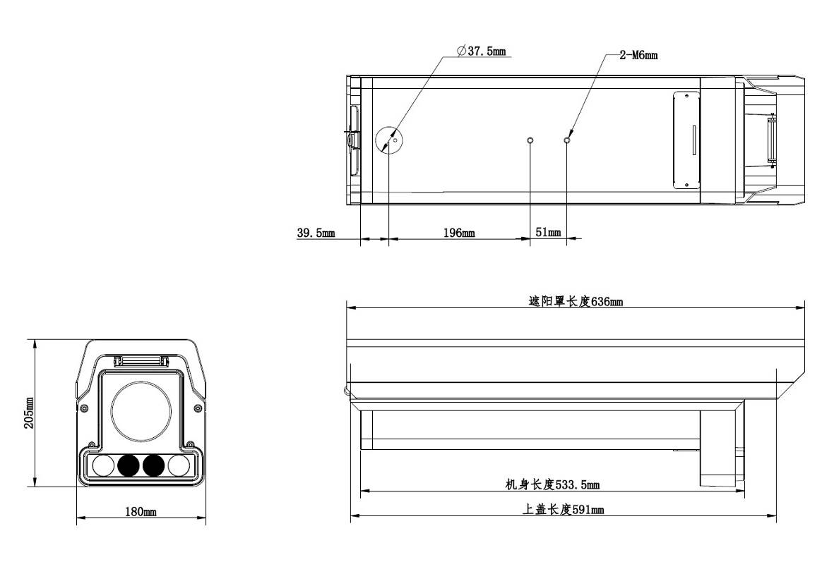 iDS-TCV900-FEMF產(chan) 品尺寸