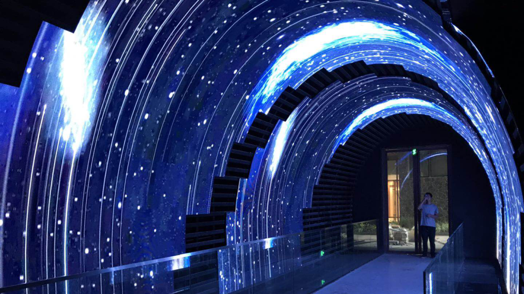 柔性LED顯示屏應用效果